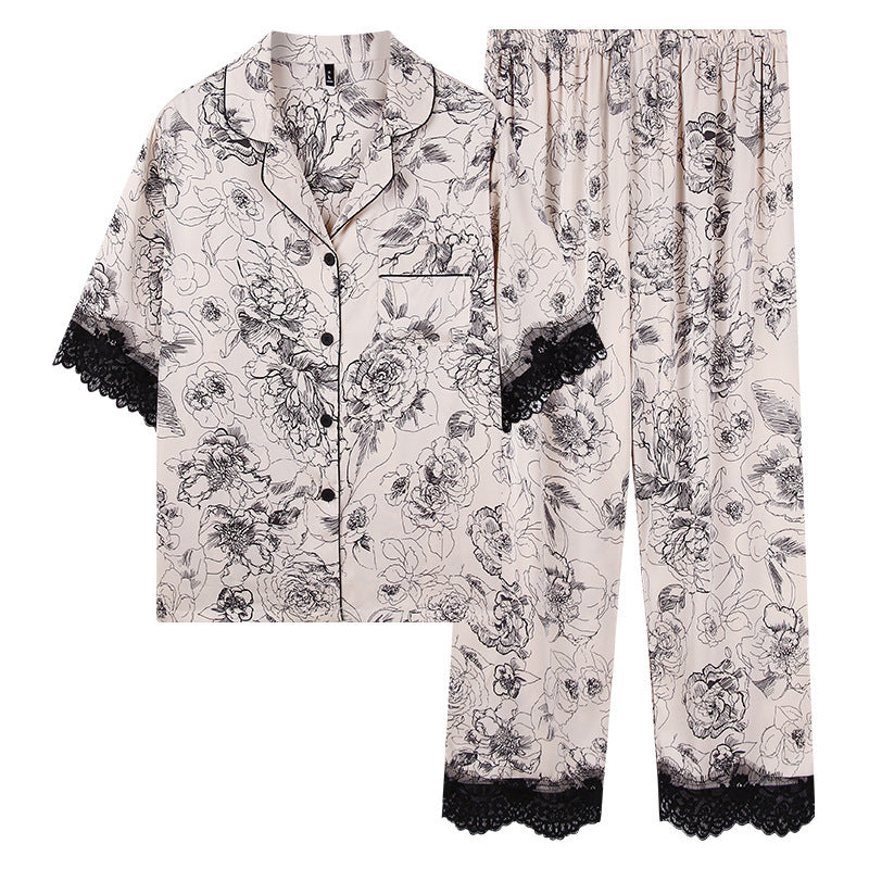 Fashion New Silk Pajamas For Women