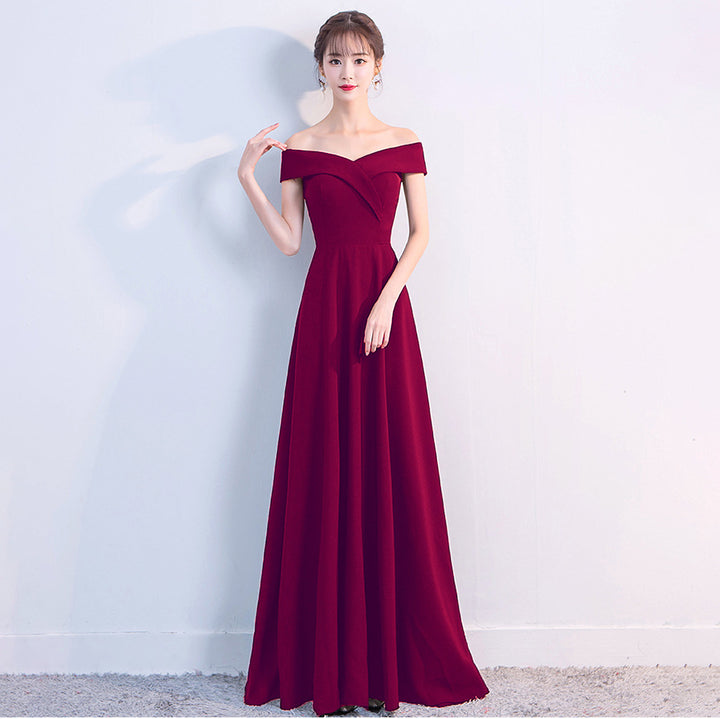 Evening Dress Women's Banquet Black Party