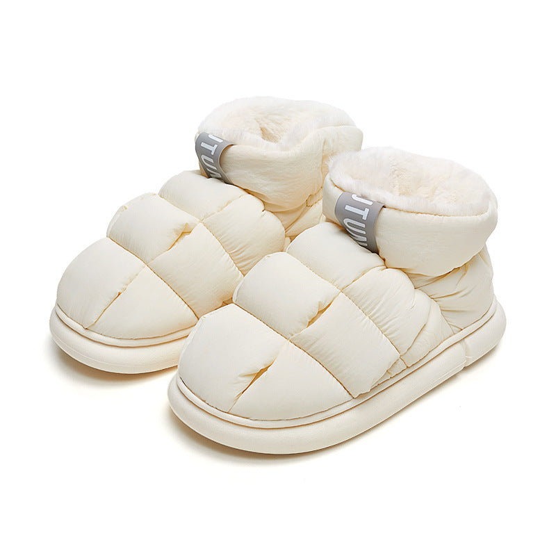 Casual PVC Mid-Top Shoes with Cloth Cover - Unisex Comfort, Sizes 36-45