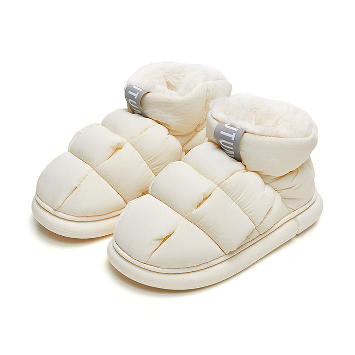 Casual PVC Mid-Top Shoes with Cloth Cover - Unisex Comfort, Sizes 36-45