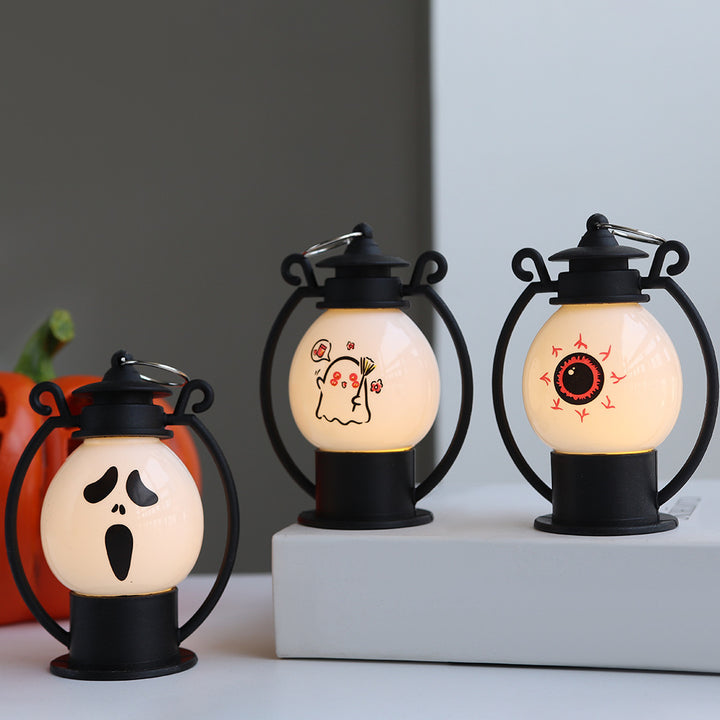 Halloween Portable Pumpkin Lamp Decorative Ornaments Barn Lantern