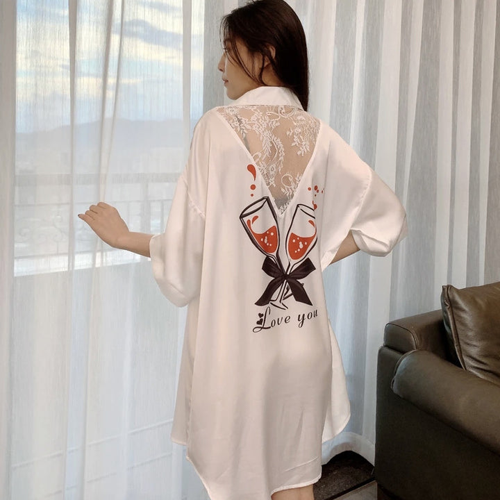 Summer Wild Leopard Print Women's Pajamas