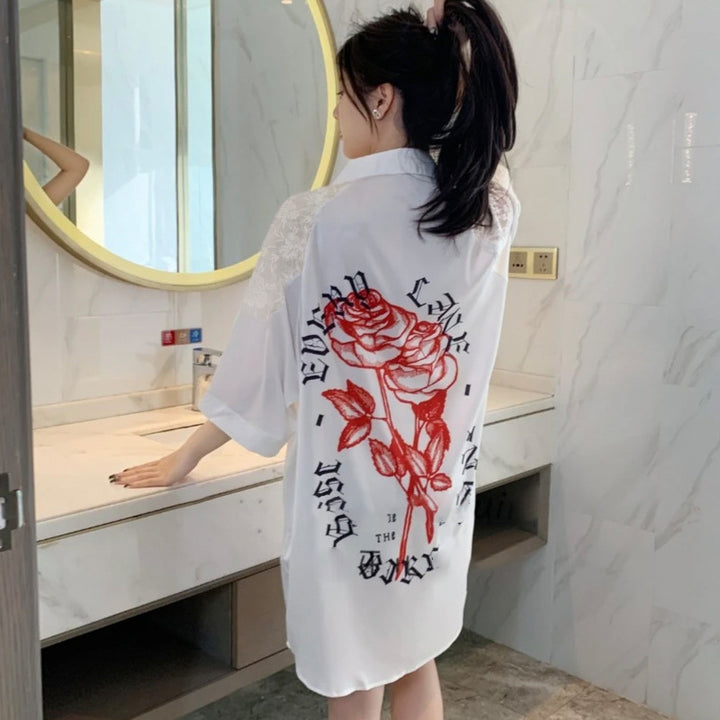 Summer Wild Leopard Print Women's Pajamas