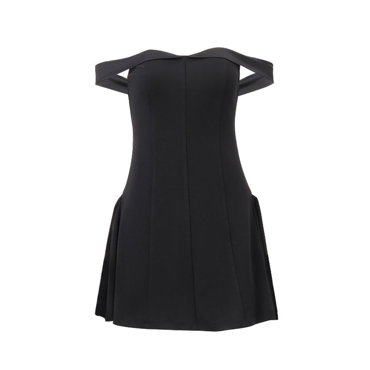 Off-shoulder Slim High Class Elegant Evening Dress