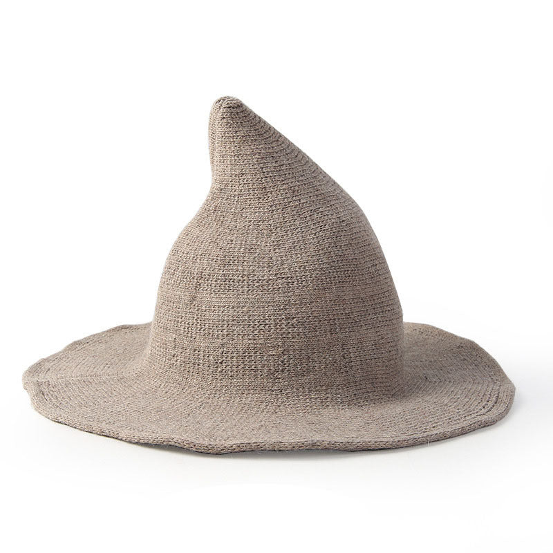 European And American Halloween Wool Wizard Hat - JOcaste