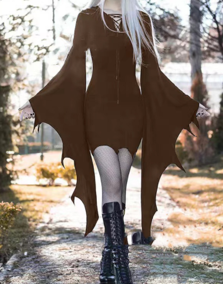 Cosplay Medieval Forest Elven Elf Pixie Costume For Women - JOcaste
