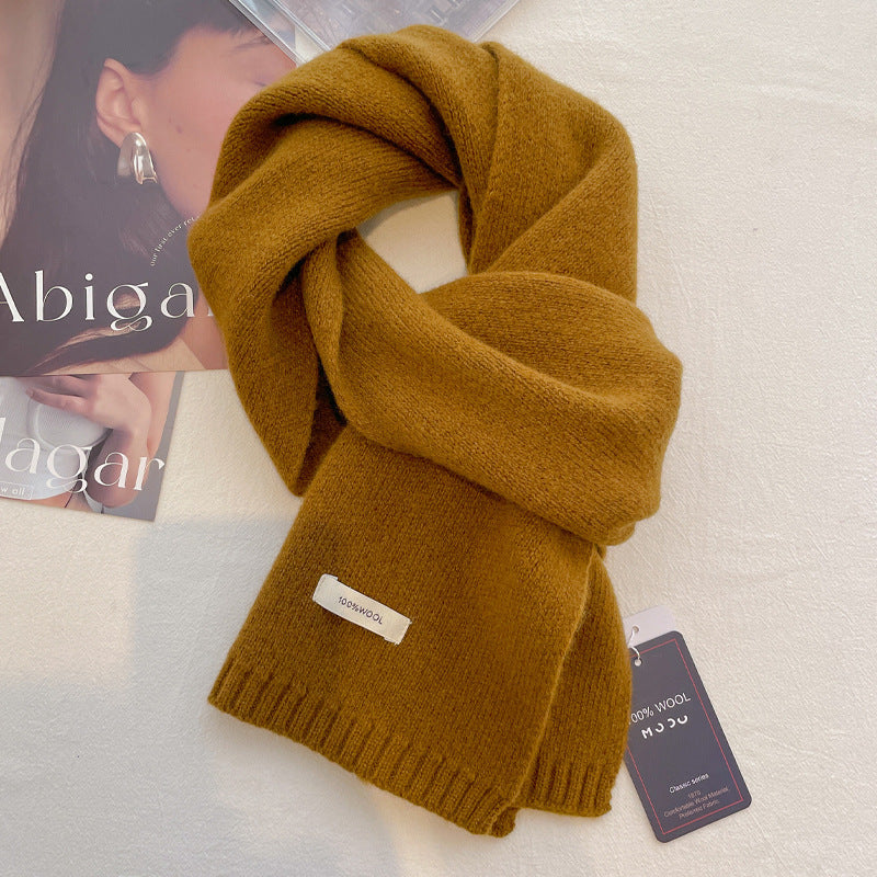 Tie-Dye Wool Scarf – Warm & Stylish for Winter