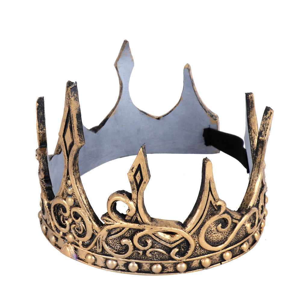 King's Crown Headdress Stage Performance Props