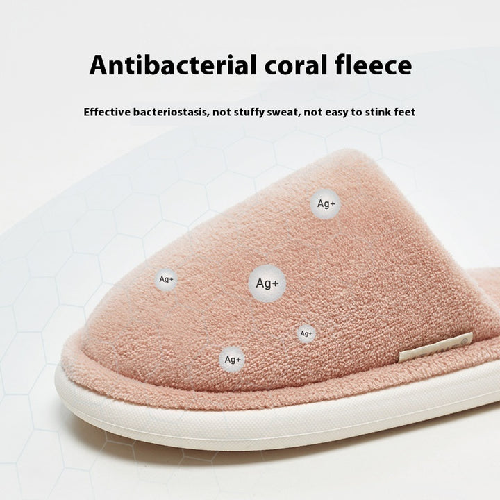 Candy Color Suede Slippers for Couples - Comfortable & Stylish EVA Sole