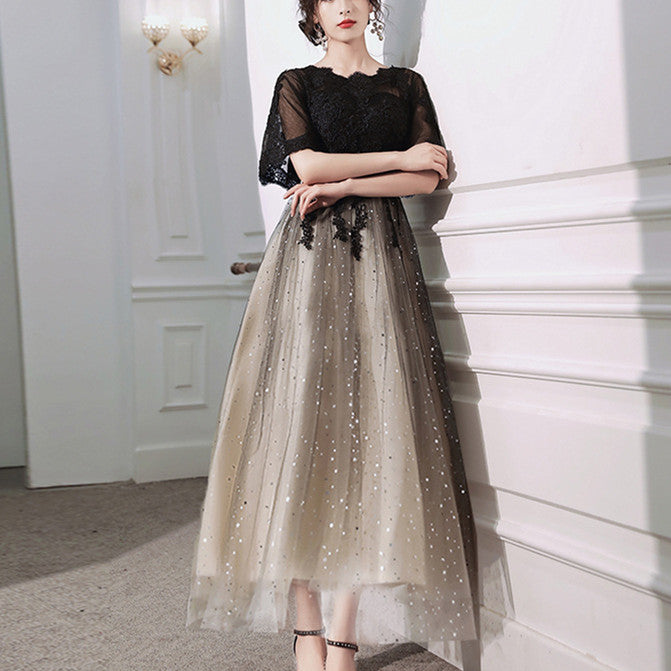Temperament Covers The Belly And Looks Thin You Can Wear The Host Dress - JOcaste