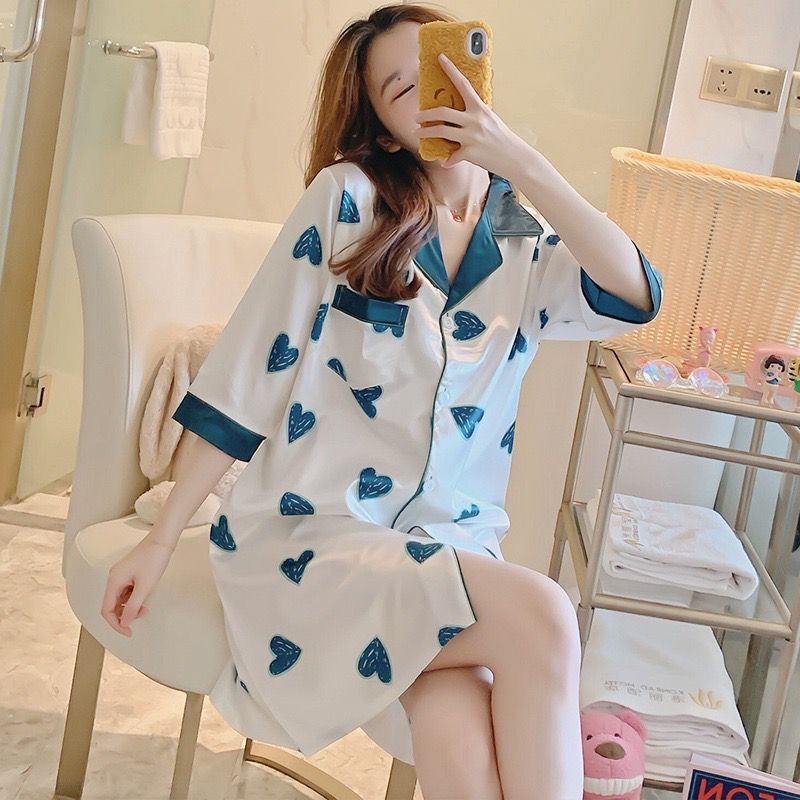 Cute Women's Short Sleeve Plus Size Loose
