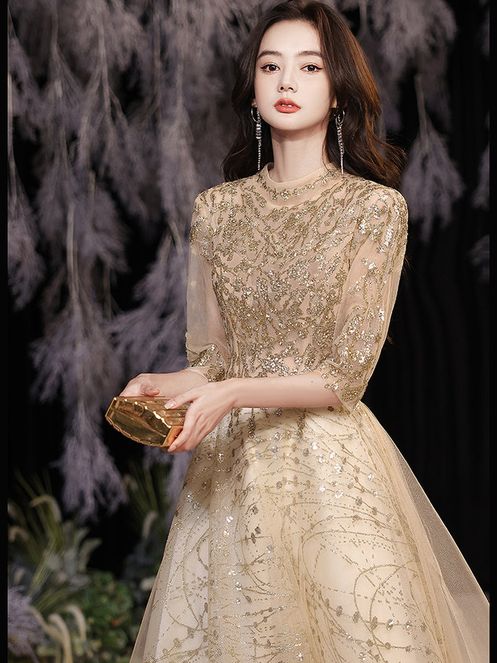 Evening Dress Host's Light Luxury And Advanced Sense - JOcaste