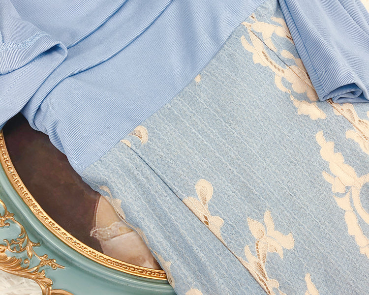 Retro French Romantic Pure Lust Dress