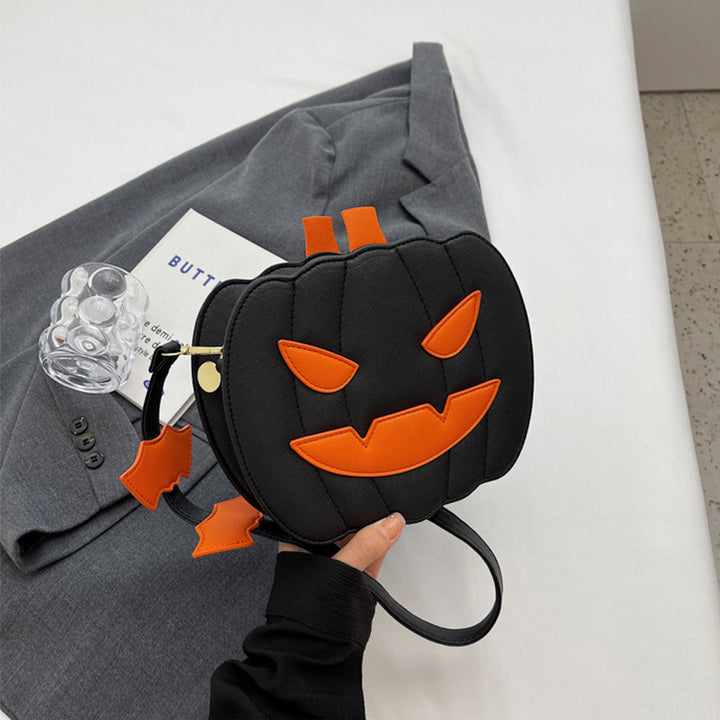Halloween Bags Funny Pumpkin Cartoon Shoulder Crossbody Bag