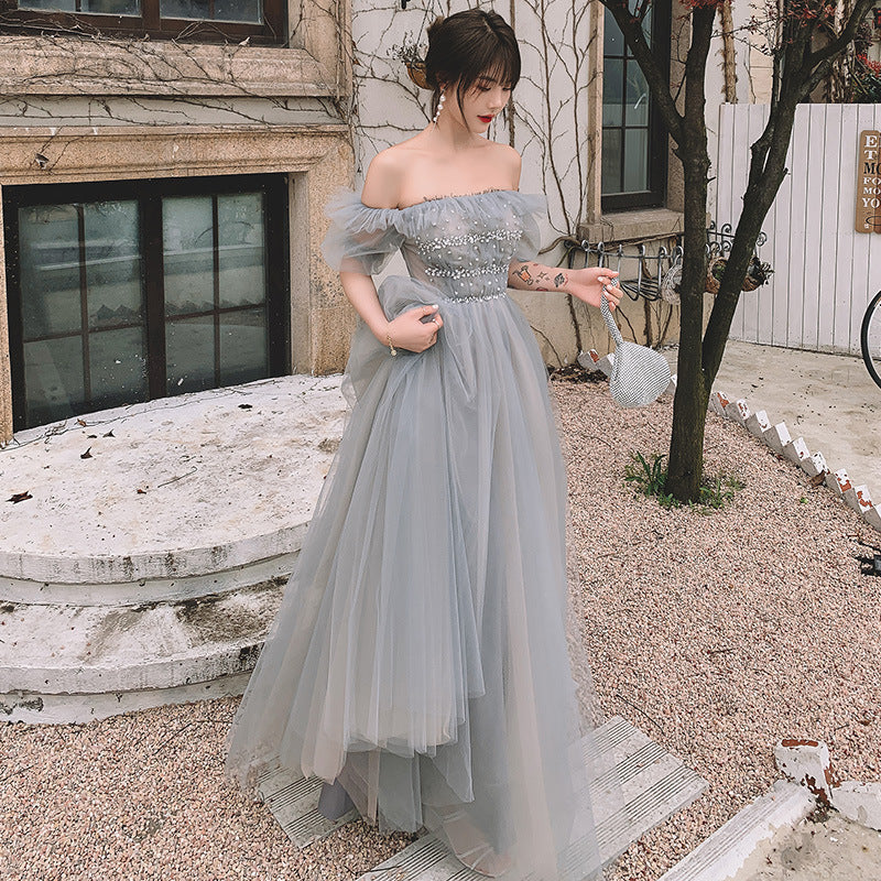 Dresses And Skirts Are Light And Extravagant Small  High-end Banquet Temperament Fairy Famous Ladies - JOcaste