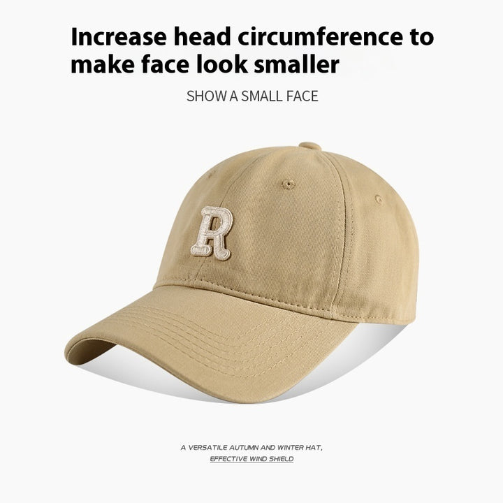 65cm Big Head Circumference Baseball Cap Female Face Little Wild