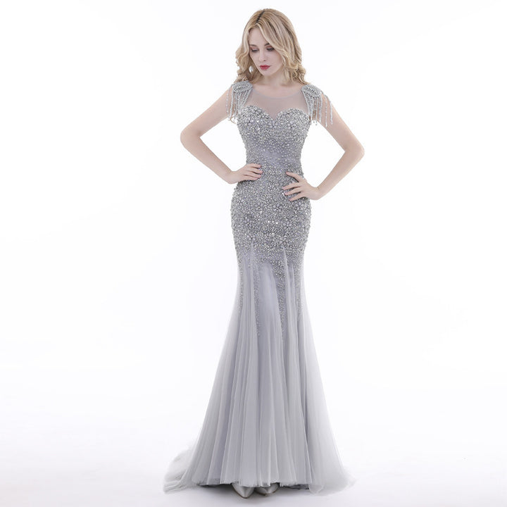 Elegant And Noble Banquet Welcome Dress