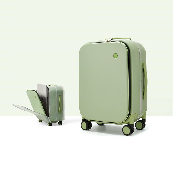 Men’s Lightweight Aluminum Frame Trolley Case – Durable with Quick Access